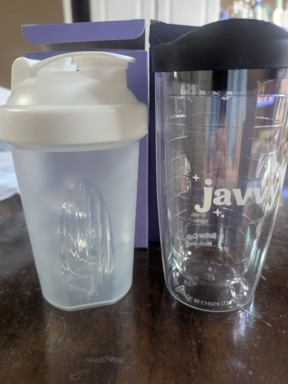 NEW Javvy Shaker‎ Bottle And Tumbler..